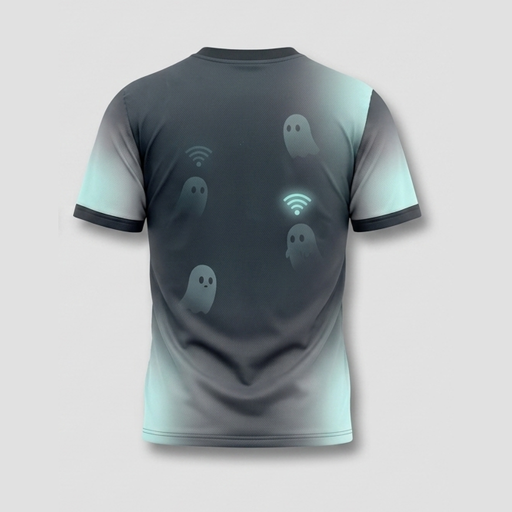 Ghosted Again Funny Sarcastic Ghost Aop Tshirt