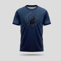 Mystical Celestial Black Cat Tarot Aop Tshirt